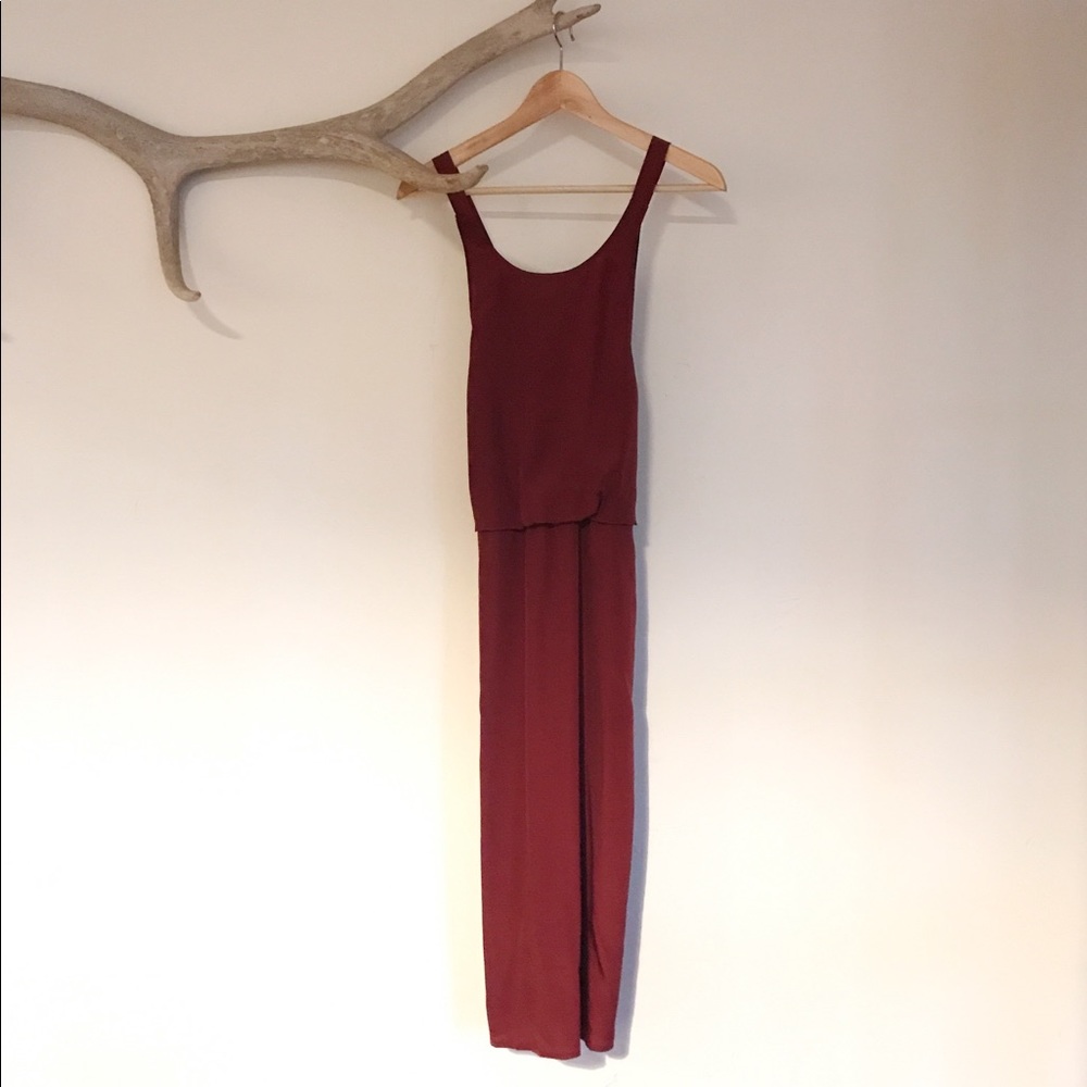 1.State Burgundy Dress